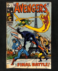 Avengers #71 1st Invaders!