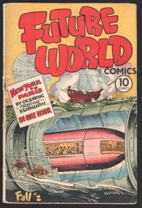 Future World #2 1946-Mel Mason & the Secret Message-Spark Rogers & Trapped Tr...