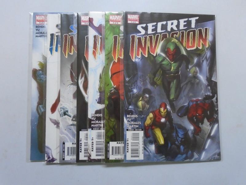 Secret Invasion (2008) #2-8 Run - 8.0 VF - 2008