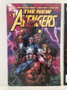 The New Avengers #1 Variant And 1st Print Lot Of 2