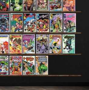 Huge Lot 150+ Comics with Green Lantern, Elfquest, Fantastic Four & More!