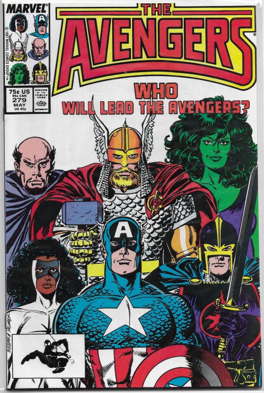 Avengers   vol. 1   #279 VF/NM Stern/Buscema/Palmer, Captain Marvel leads