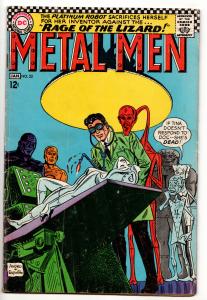 Metal Men #23 - Rage Of The Lizard (DC, 1967) - GD/VG