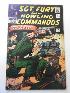 Sgt. Fury #31 (1966) VG+ Condition