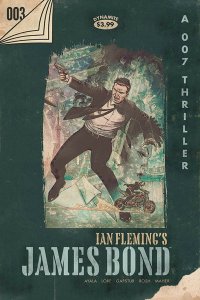 James Bond #3 2020 Cheung 1:25 Vintage Paperback Dynamite Entertainment EB102