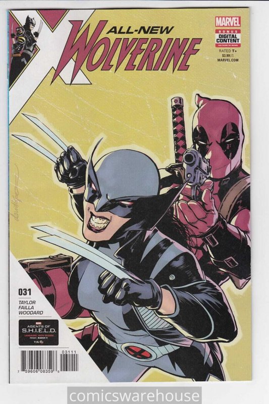 ALL NEW WOLVERINE (2016 MARVEL) #31 NM BDFKGQ