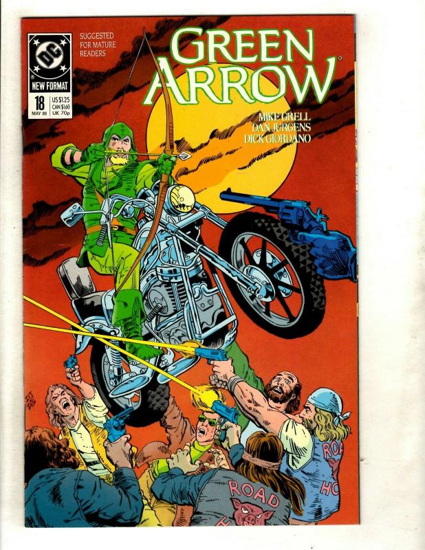 Lot Of 12 Green Arrow DC Comic Books # 13 14 15 16 17 18 19 20 21 22 23 24 JF30