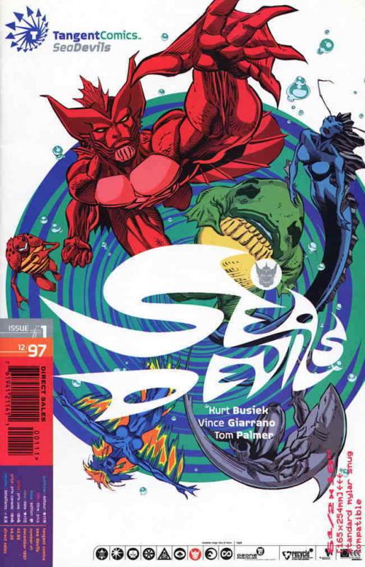 Tangent Comics/Sea Devils #1 FN; DC | save on shipping - details inside