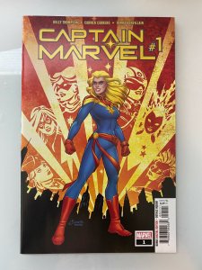 Captain Marvel # 1 2018 Super Clean Unread Copy