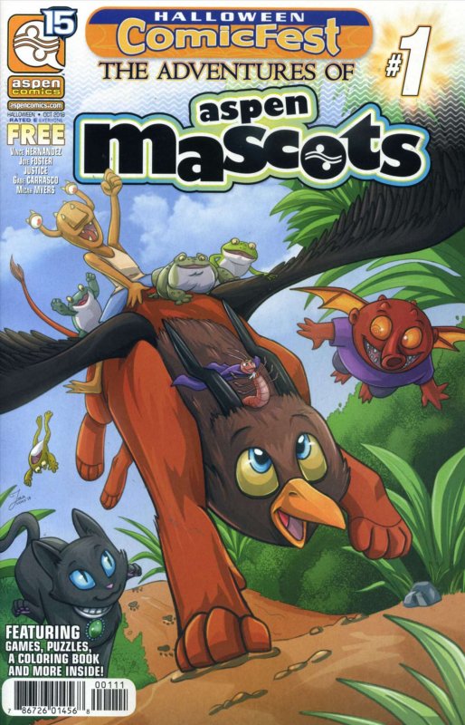 Adventures of Aspen Mascots, The #1 VF ; Aspen | All Ages
