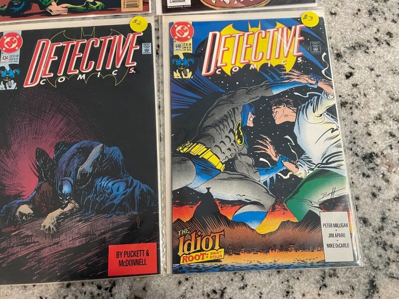 6 Detective Comics Batman DC Comic Books #630 634 640 647 668 811 NM 1st 35 J801 