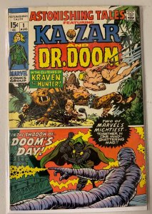 Astonishing Tales #1 Marvel 6.0 FN (1970) Kazar Dr. Doom