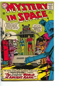 Mystery In Space #102 First ADAM STRANGE in title 1965 VG-