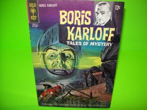 Boris Karloff Tales Of Mystery Comic Gold Key Faces Of Fear Dec 1964 Issue 8 