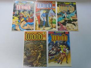 World of Wood set #1-5 (1986) 7.0/FN