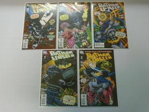 Batman The Unseen set #1-5 8.0/VF (2009)