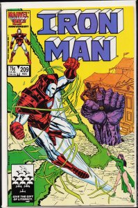 Iron Man #209 (1986) Iron Man