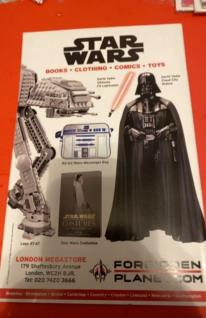 Star Wars #1 2015 Marvel Forbidden Planet Variant Boba Fett Granov Variant