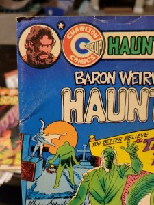 BARON WEIRWULF'S HAUNTED #69, Steve Ditko cover & story, Charlton Comics 1983