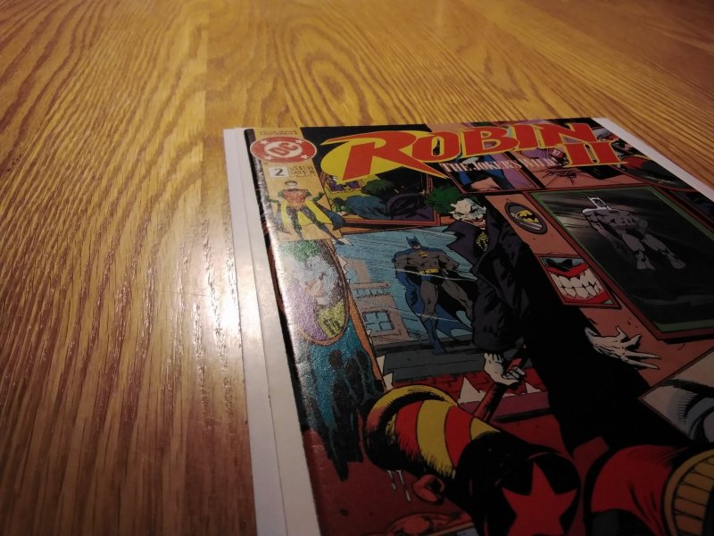 Robin II: The Joker's Wild! #2 Paintings Cover (1991)