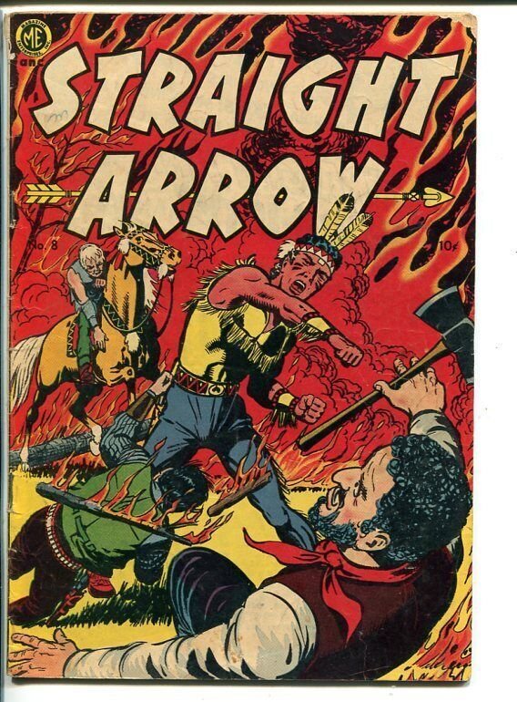 Straight Arrow--#8--1950--COMIC BOOK--ME--VG