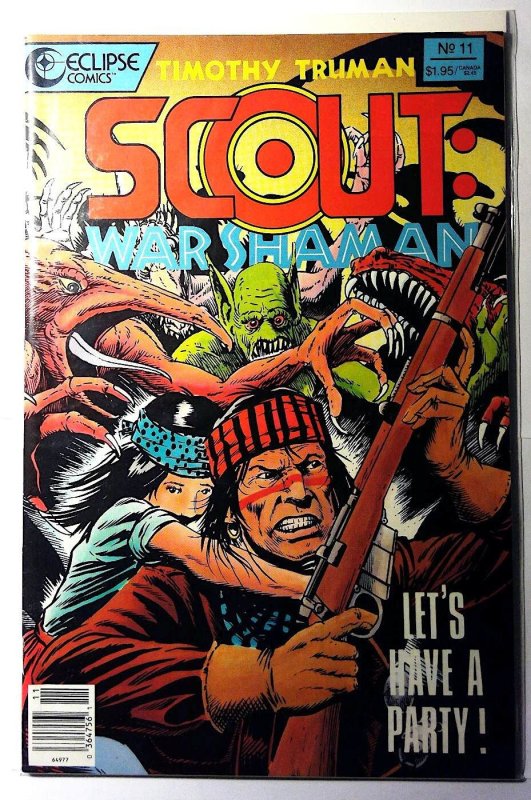 Scout: War Shaman #11 (1989) Eclipse Comics 1st Print Comic Book
