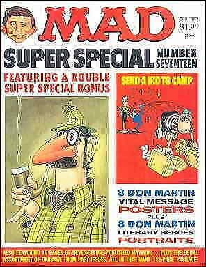 Mad Super Special #17 VF; E.C | save on shipping - details inside