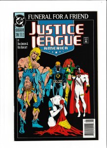 Justice League America #70 (1993) VF-