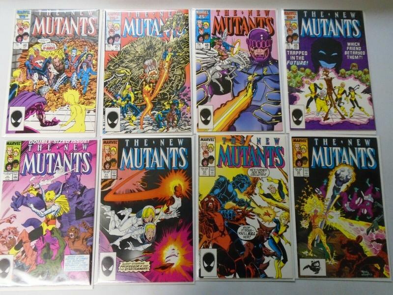 New Mutants Lot From:#1-97 + Ann:#1-4 + Special, 72 Different 8.0/VF (1983-1991)