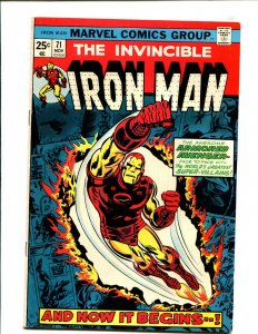 Iron Man #71 - Ron Wilson Cover Art! (5.5) 1974