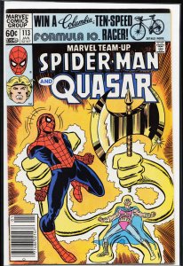 Marvel Team-Up #113 (1982) Quasar