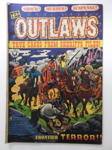 The Outlaws #11 Pre-Code Frontier Terror! Solid VG- Condition!