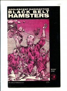 Adolescent Radioactive Black Belt Hamsters 2PC #1 - 1st+2nd Print (7.0/7.5) 1986