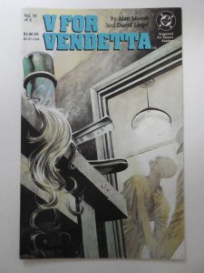 V for Vendetta #6 (1989) Beautiful NM- Condition!