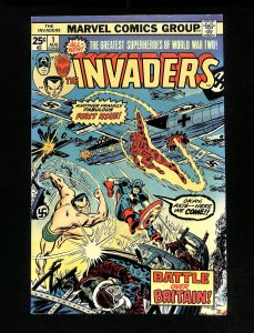 Invaders #1 Captain America Human Torch Sub-Mariner John Romita!