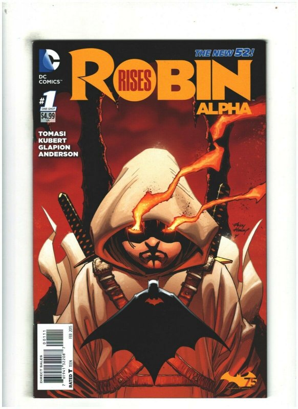 Robin Rises Alpha #1 NM- 9.2 DC Comics 2015 Batman