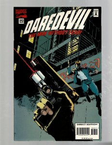 12 Daredevil Marvel Comics #333 334 335 336 337 338 339 340 341 342 343 344 SB1