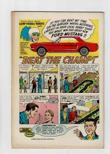 Blackhawk #198 (1964) Another Fat Mouse Almost Free Cheese Menu Item!