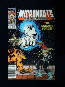 Micronauts The New Voyages #10  Marvel Comics 1985 Vf/Nm Newsstand