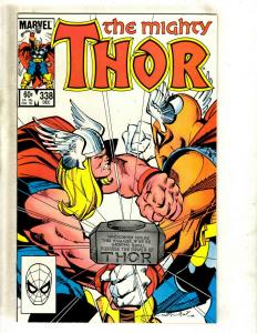 The Mighty Thor # 338 NM- Marvel Comic Book Beta Ray Bill Odin Sif Loki DS4