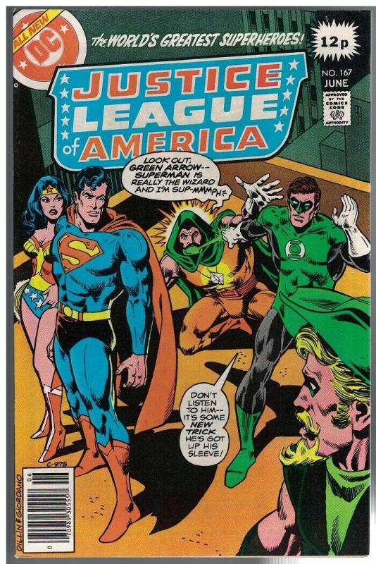 JUSTICE LEAGUE OF AMERICA 167  FN (UK ED) JSA