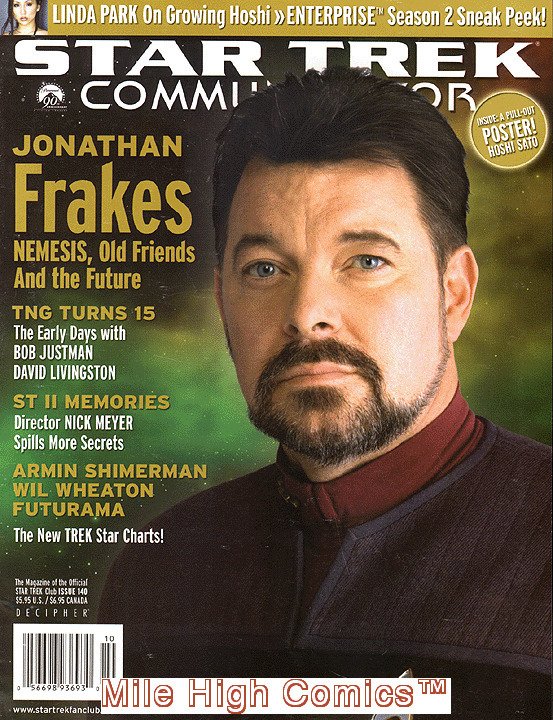 STAR TREK COMMUNICATOR MAGAZINE  (1994 Series) #140 Near Mint