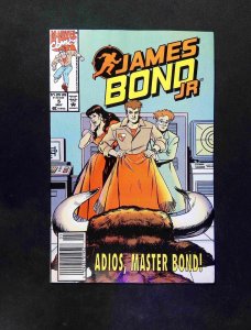 James Bond Jr. #5  MARVEL Comics 1992 VF- NEWSSTAND