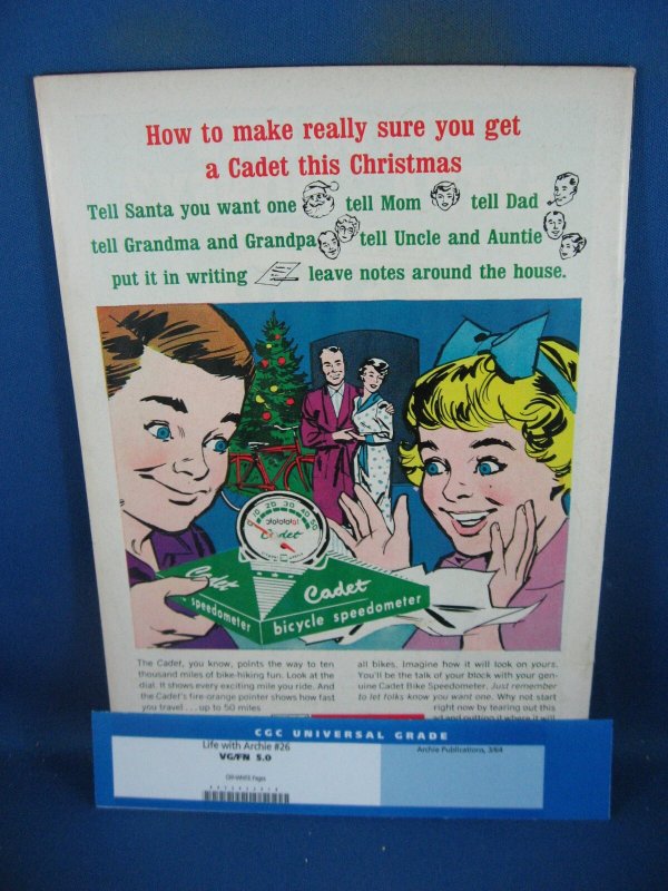 LIFE WITH ARCHIE VG F SF CVR 1964