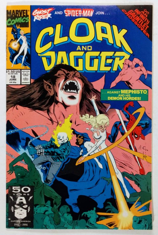 The Mutant Misadventures of Cloak and Dagger #18 (1991)