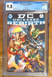 DC Universe: Rebirth Variant Cover (2016) see description