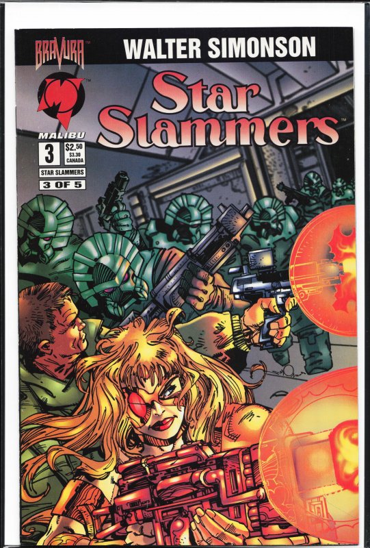 Star Slammers #3 (1994) Star Slammers