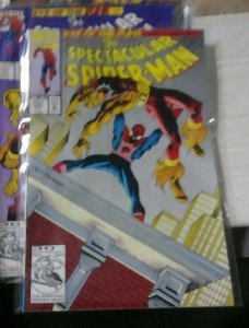 SPECTACULAR  SPIDER-MAN # 193 1992 MARVEL eye of the puma pt 3 