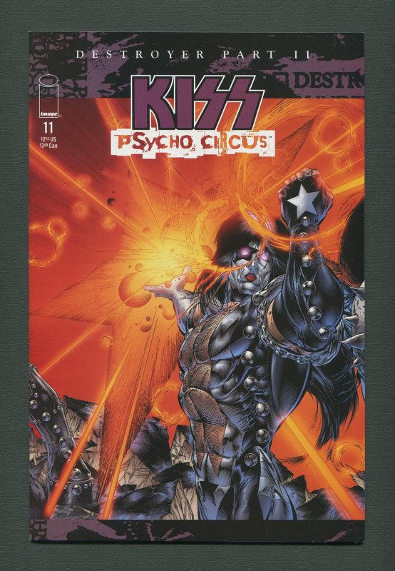 Kiss Psycho Circus #11  / 9.2 NM-  / July 1998