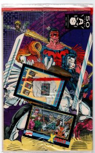 X-Force #1 (1991)  in sealed polybag with price sticker on it.  X-Force card